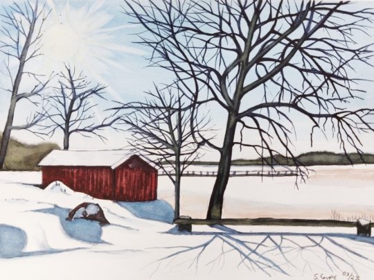 Akvarell - vintersol över Bolmen.jpg