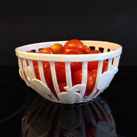 Mellan spjälskål med äpplen (glaserad) (S/H).jpg